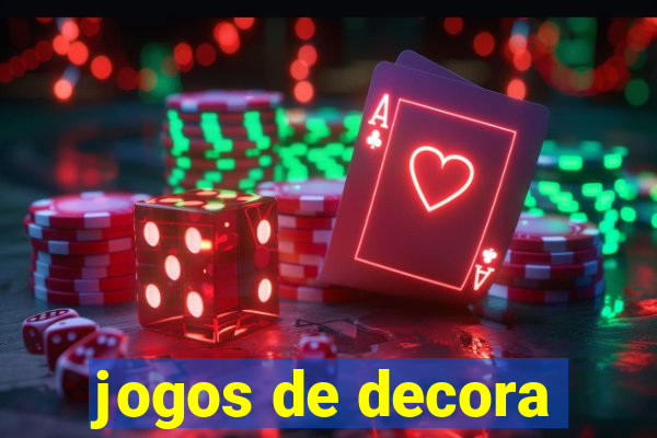 jogos de decora