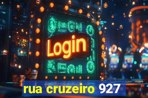 rua cruzeiro 927