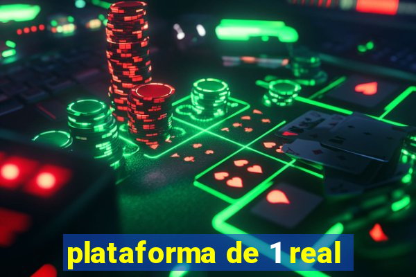 plataforma de 1 real