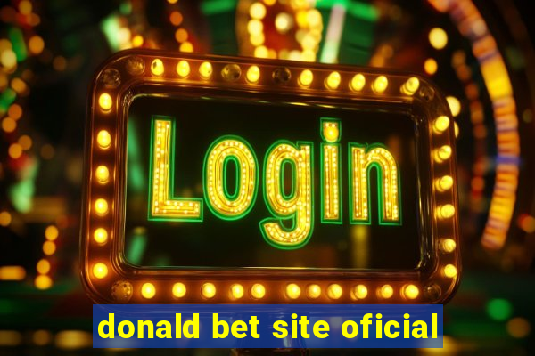 donald bet site oficial