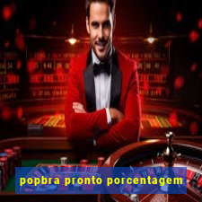 popbra pronto porcentagem