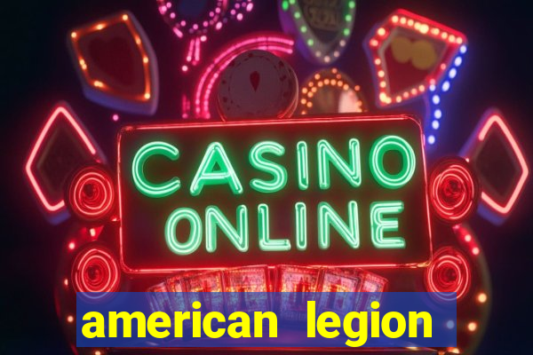 american legion bingo times