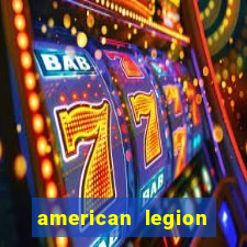 american legion bingo times