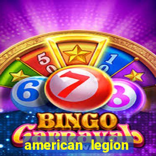 american legion bingo times