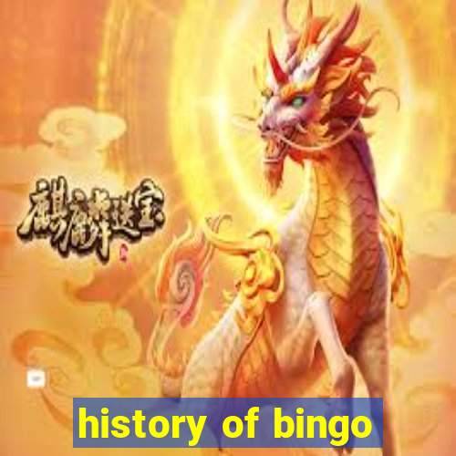 history of bingo