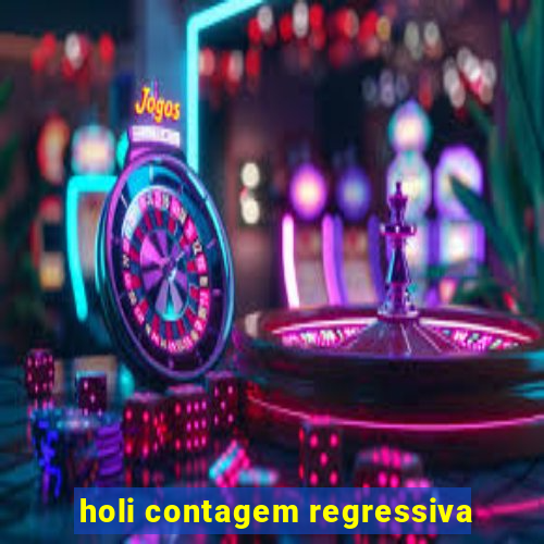 holi contagem regressiva