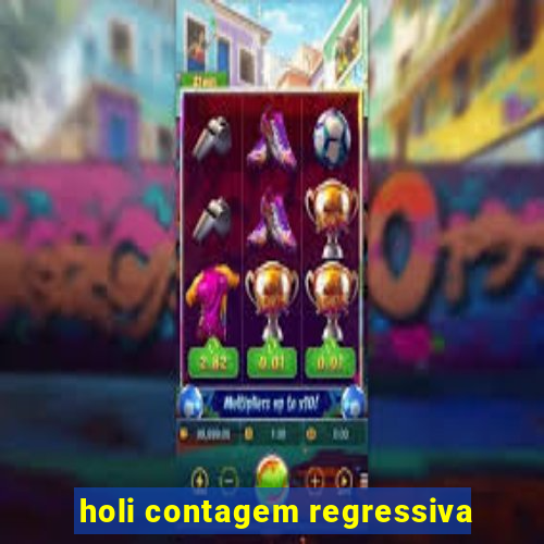 holi contagem regressiva