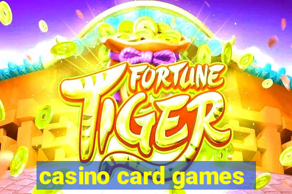 casino card games