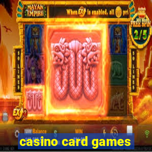 casino card games