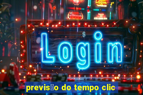 previs茫o do tempo clic