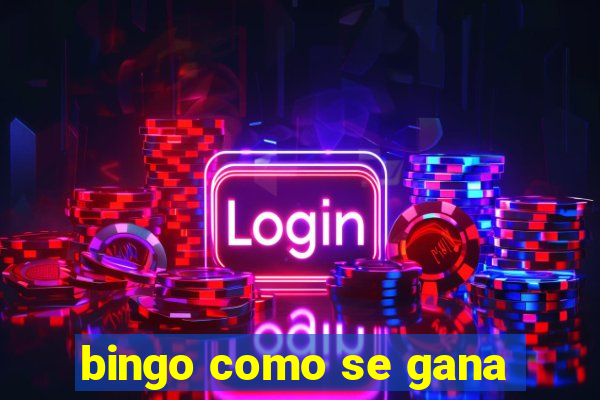 bingo como se gana