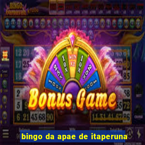 bingo da apae de itaperuna