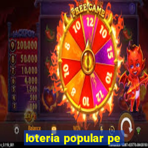 loteria popular pe