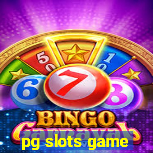 pg slots game