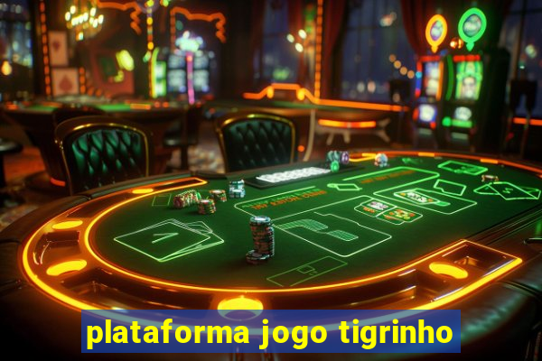 plataforma jogo tigrinho