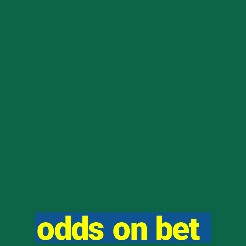 odds on bet