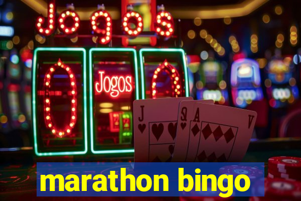 marathon bingo