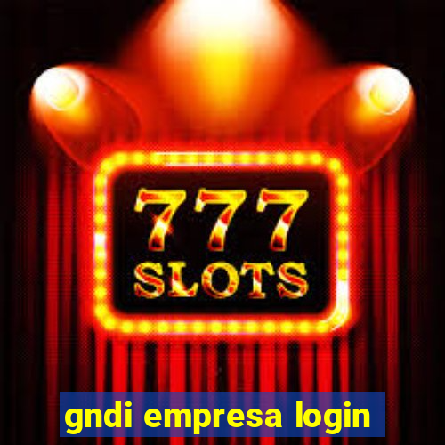 gndi empresa login