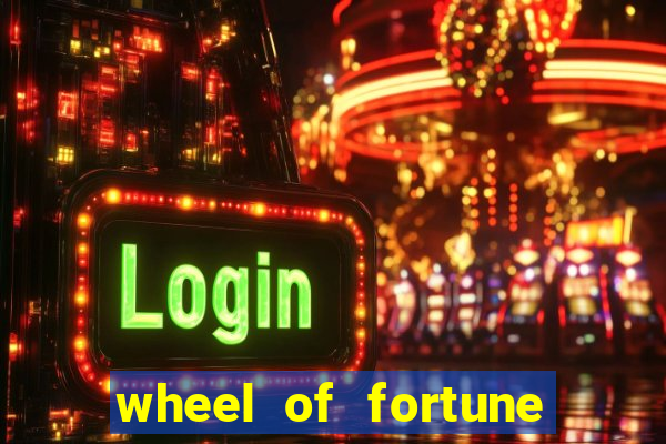 wheel of fortune slots game