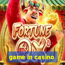 game in casino