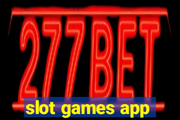 slot games app