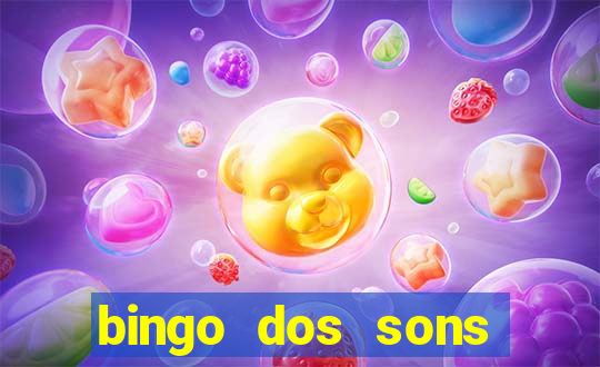 bingo dos sons iniciais como jogar