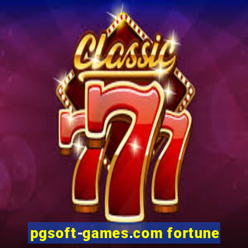 pgsoft-games.com fortune