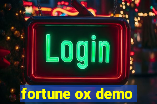 fortune ox demo