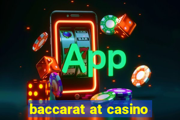 baccarat at casino