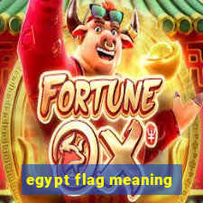 egypt flag meaning