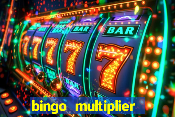 bingo multiplier scratch card