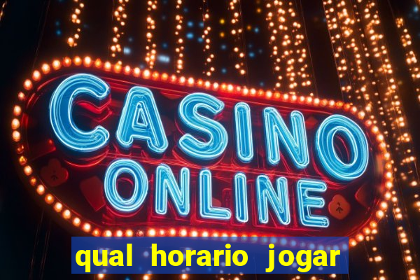 qual horario jogar fortune ox