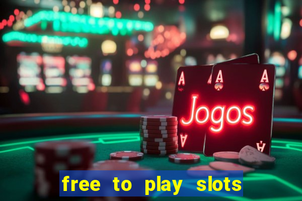 free to play slots no download