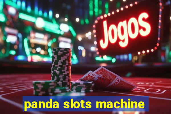 panda slots machine