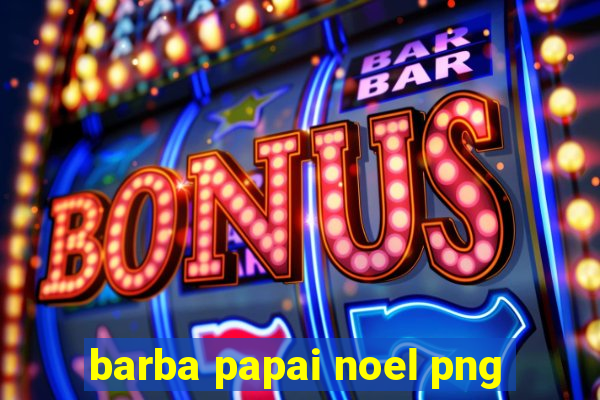 barba papai noel png