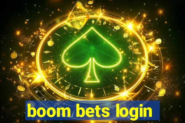 boom bets login