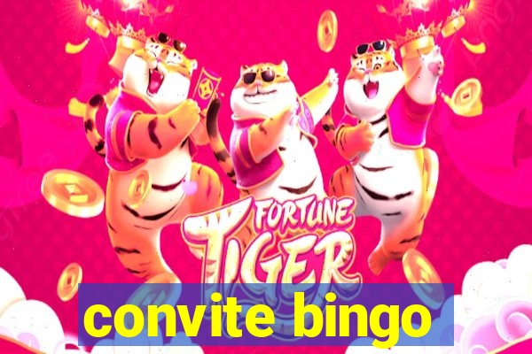 convite bingo