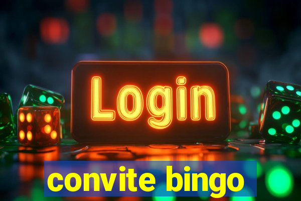 convite bingo