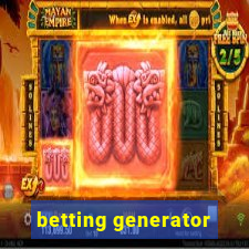 betting generator