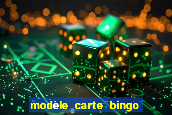 modèle carte bingo quarantaine gratuit