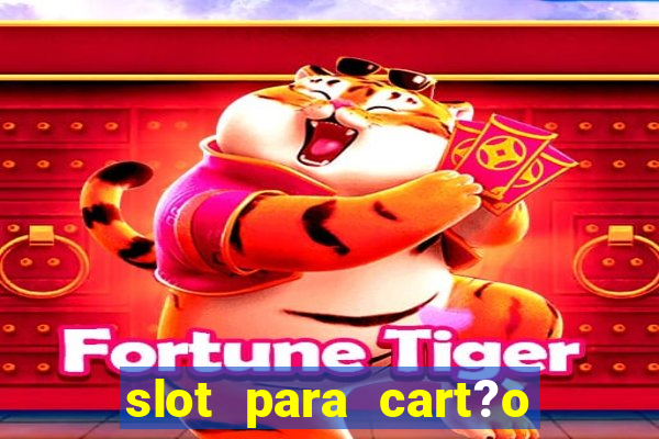 slot para cart?o de memória o que significa