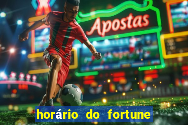 horário do fortune rabbit hoje