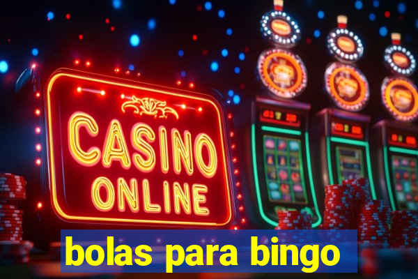 bolas para bingo