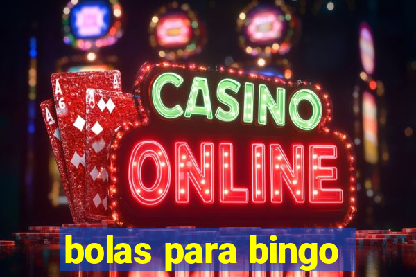 bolas para bingo