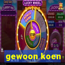 gewoon koen