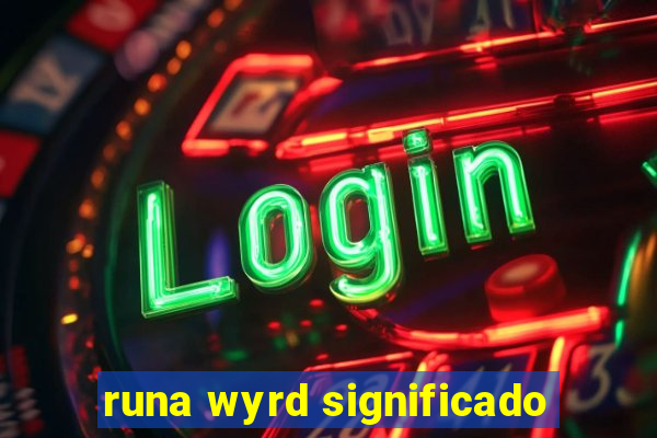 runa wyrd significado