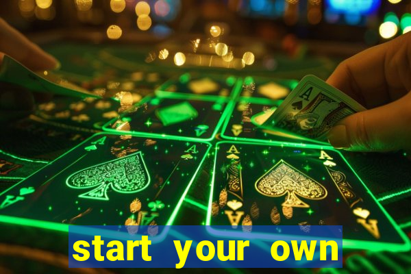 start your own casino website