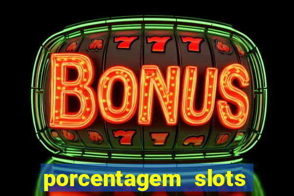 porcentagem slots tempo real