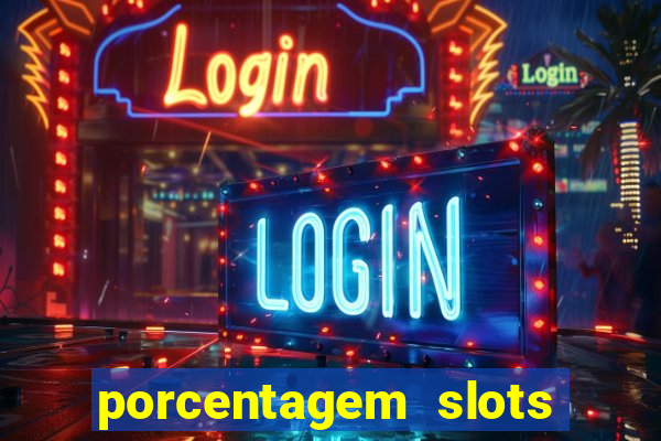 porcentagem slots tempo real