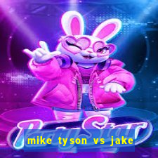 mike tyson vs jake paul bet365